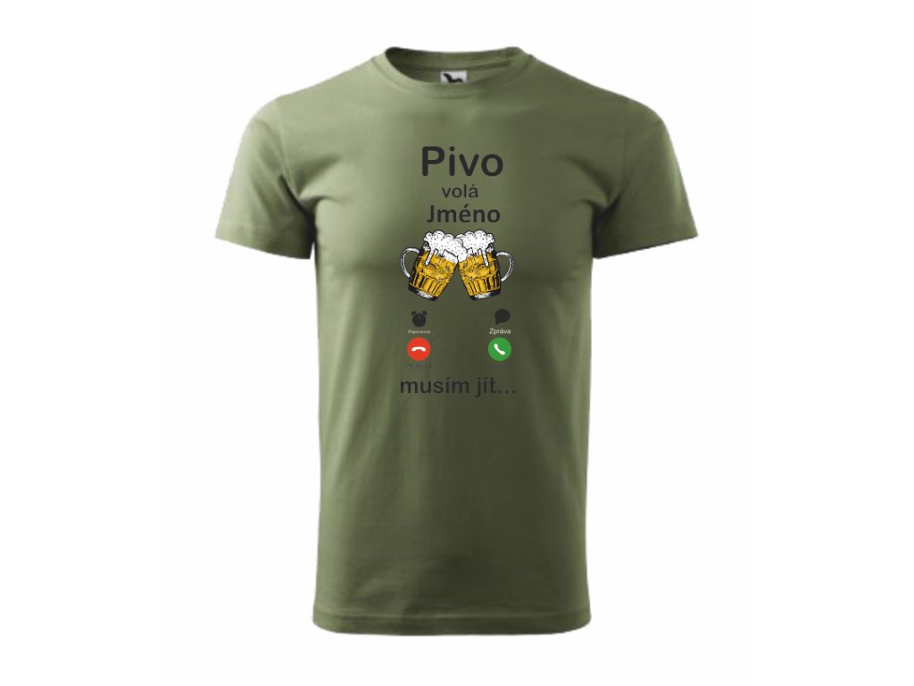 Tričko pánské PIVO VOLÁ