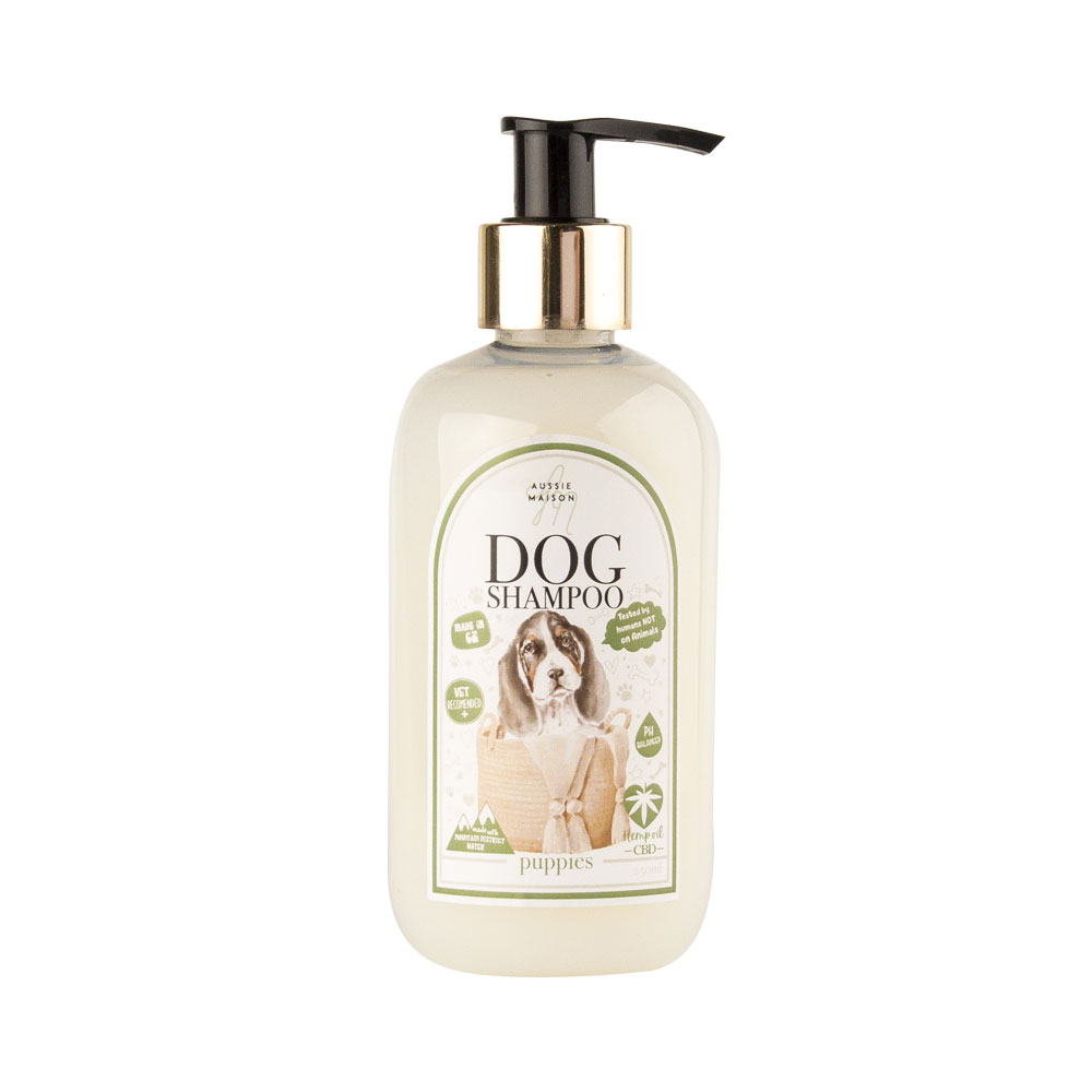 Aussie Maison Veterinární šampon pro psy s CBD – Puppies 250ml