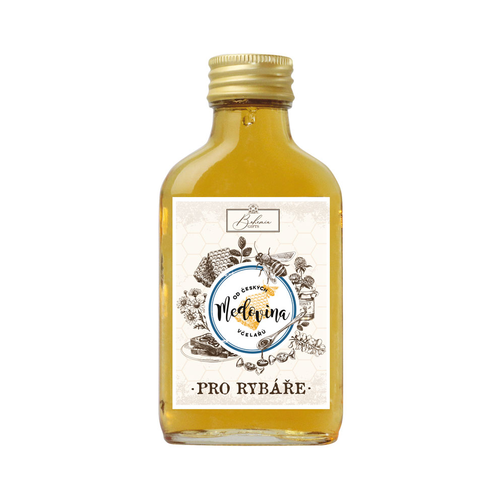 Zlatá medovina 100 ml – pro rybáře