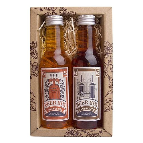 Beer Spa kosmetický balíček – sprchový gel 200 ml a šampon 200 ml