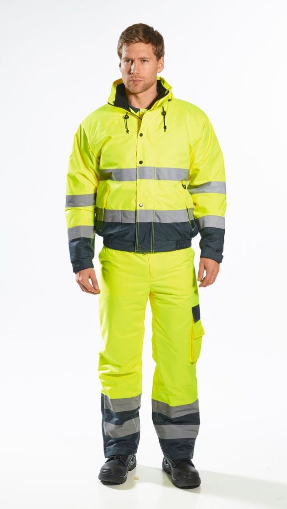 Dvoubarevný Hi-Vis bomber