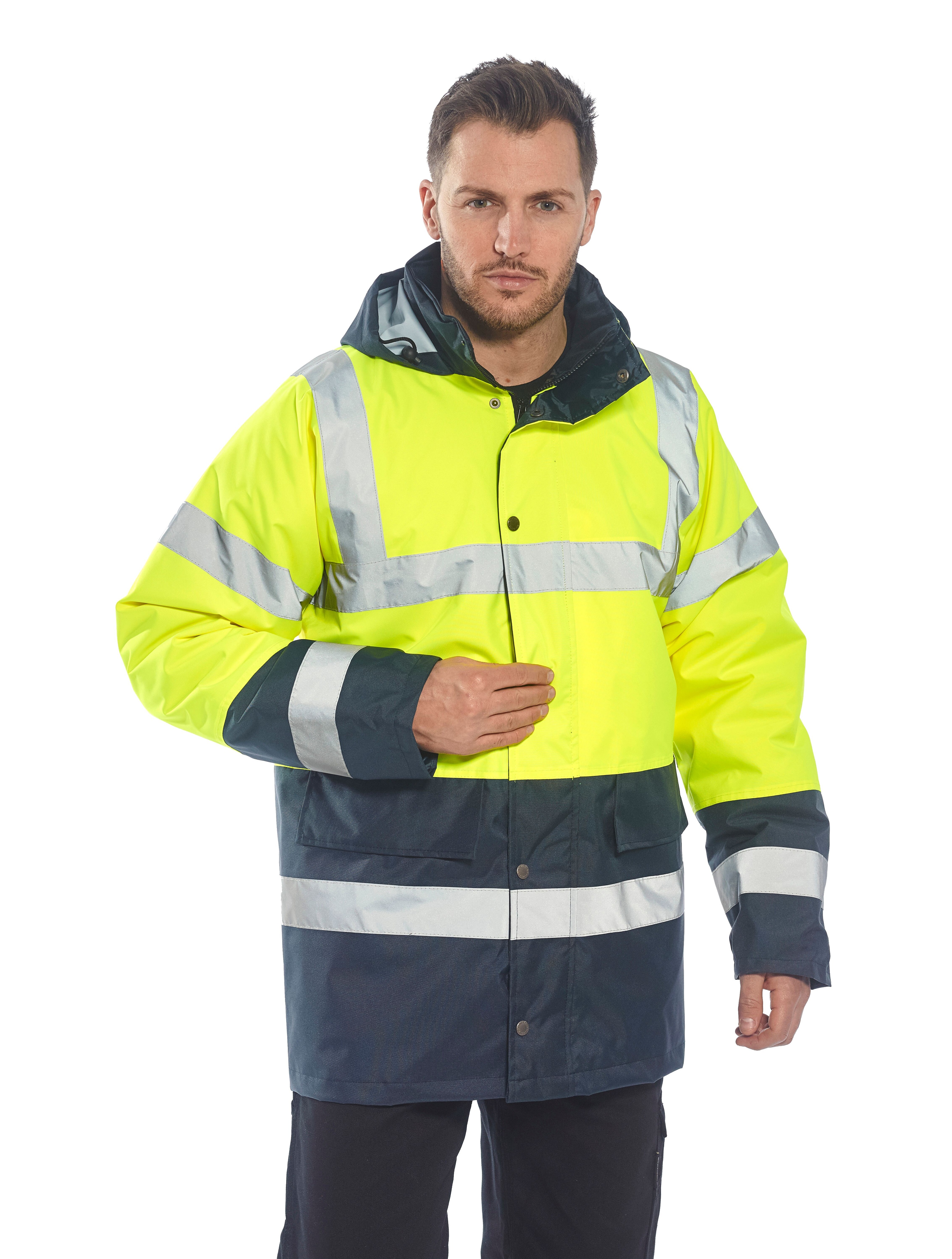 Bunda Hi-Vis Contrast Traffic XS - 5XL