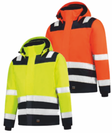 Pracovní bunda MIDI PARKA HIGH VIS BICOLOR